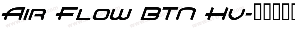 Air Flow BTN Hv字体转换